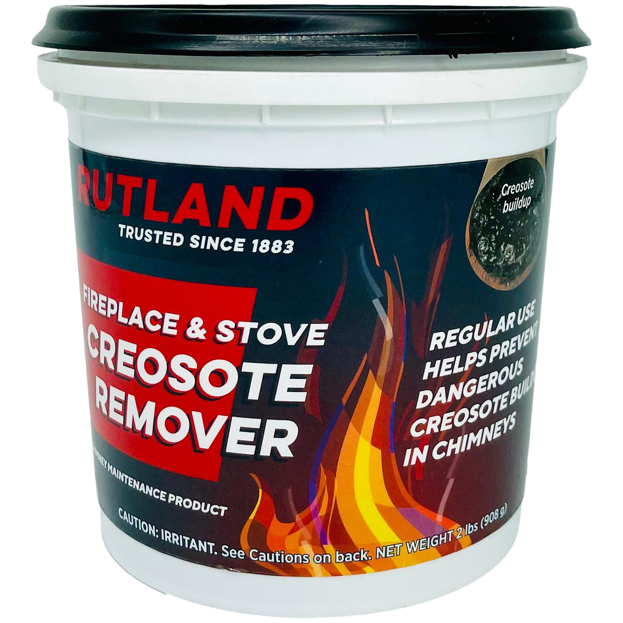 Rutland, Creosote Remover, 2 lb. Tub, Model# 98
